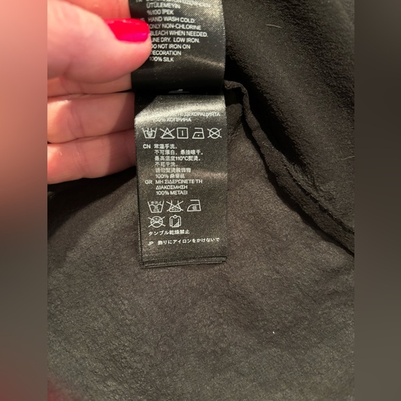 BALMAIN For H&M Silk Blouse Size 6 - Picture 12 of 14